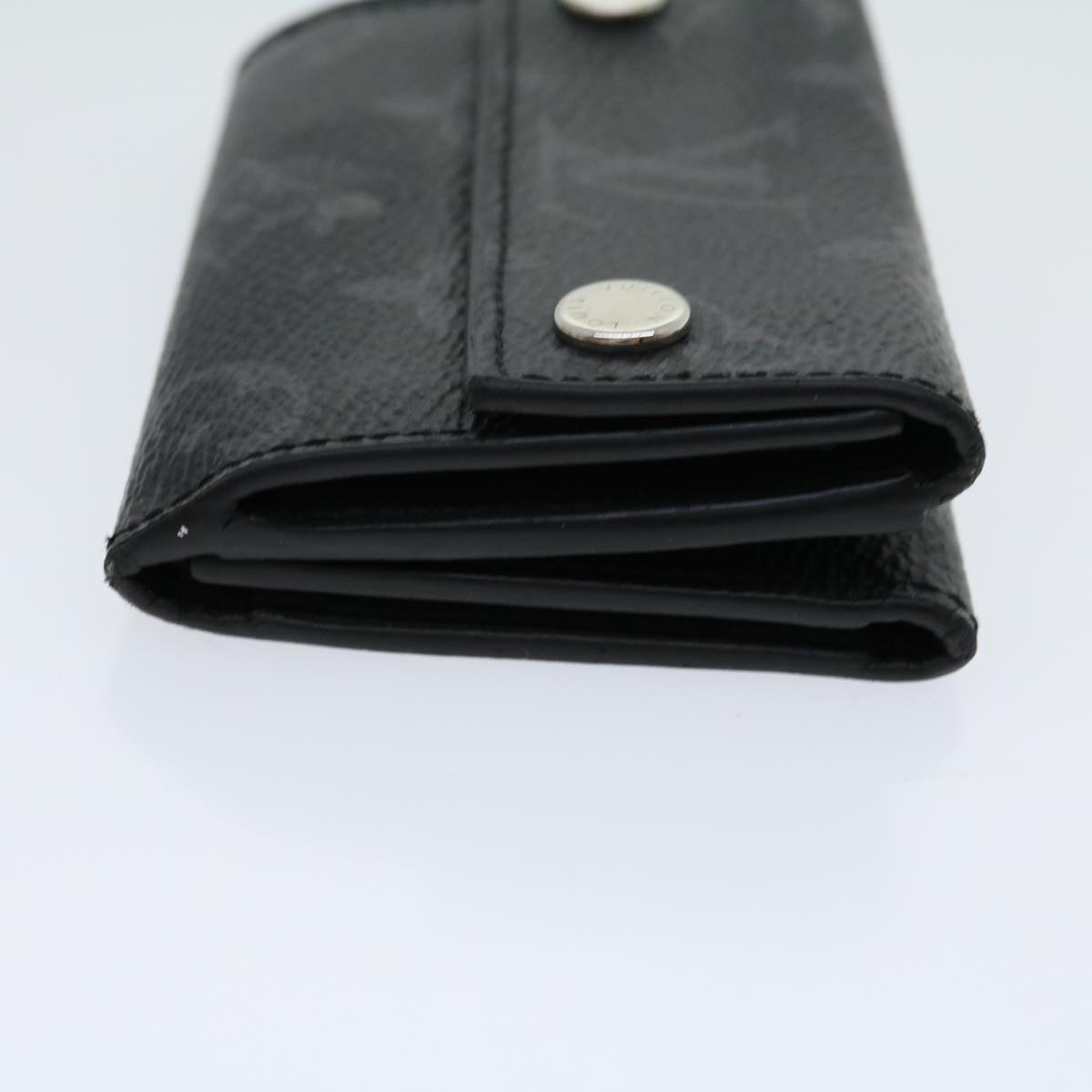 LOUIS VUITTON Monogram Eclipse Discovery compact wallet Wallet M67630 30813