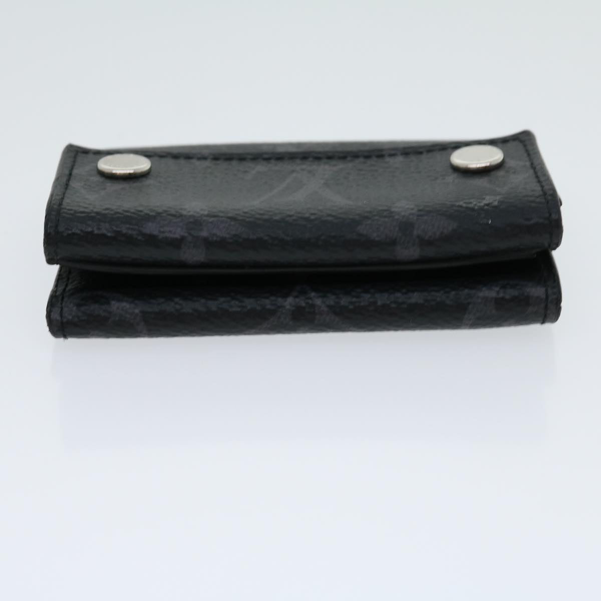LOUIS VUITTON Monogram Eclipse Discovery compact wallet Wallet M67630 30813