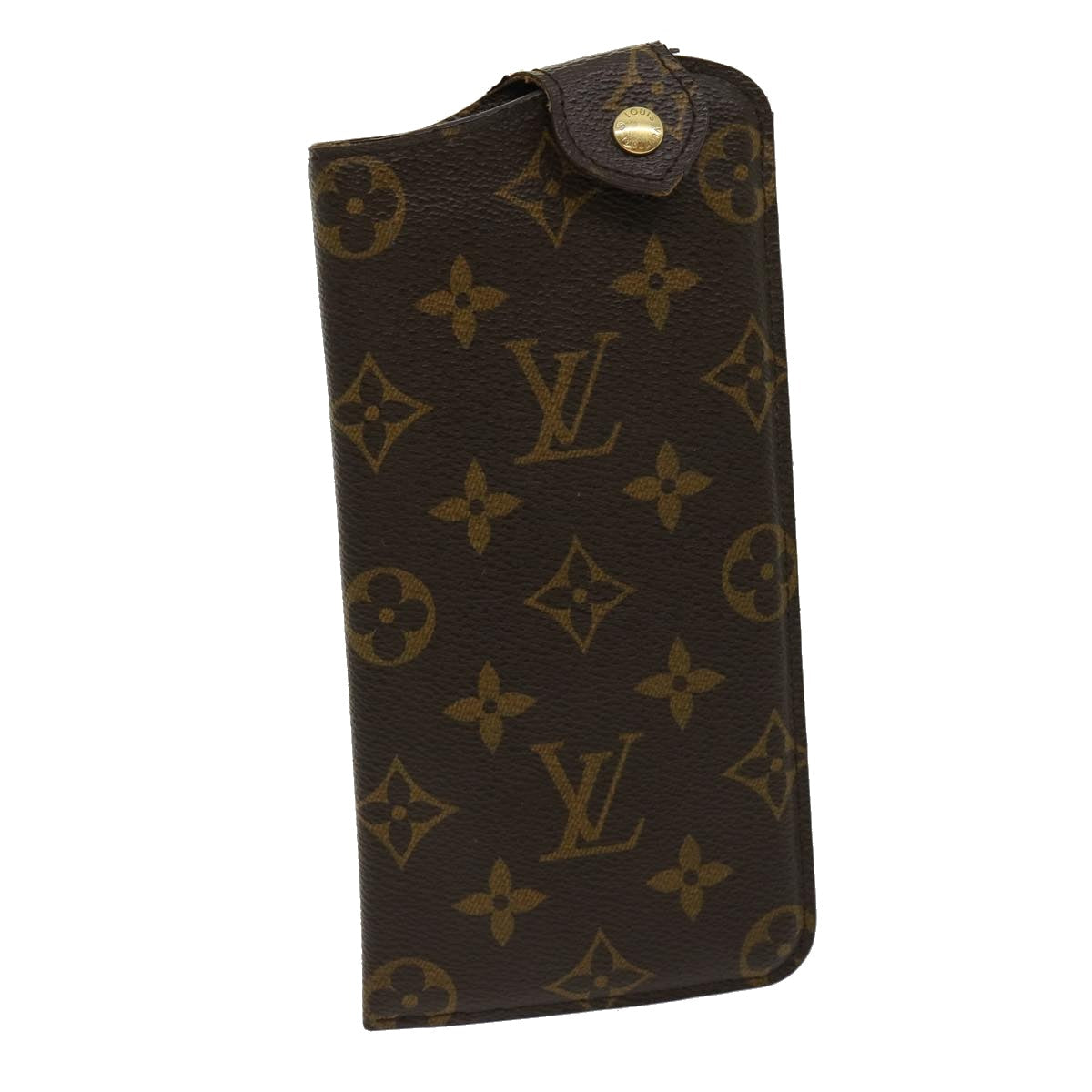 LOUIS VUITTON Monogram Etui A Lunettes MM Glasses Case M66544 LV 30814