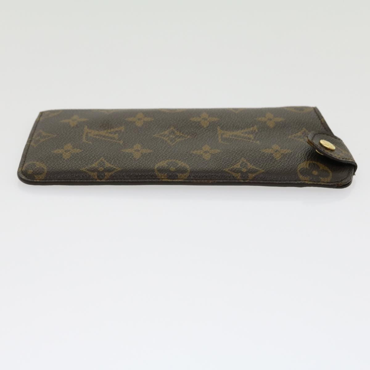 LOUIS VUITTON Monogram Etui A Lunettes MM Glasses Case M66544 LV 30814