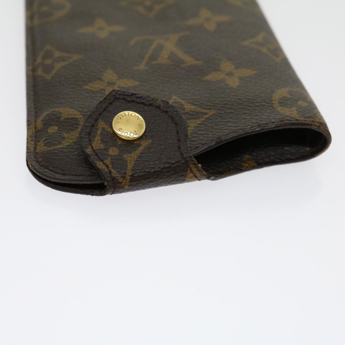 LOUIS VUITTON Monogram Etui A Lunettes MM Glasses Case M66544 LV 30814