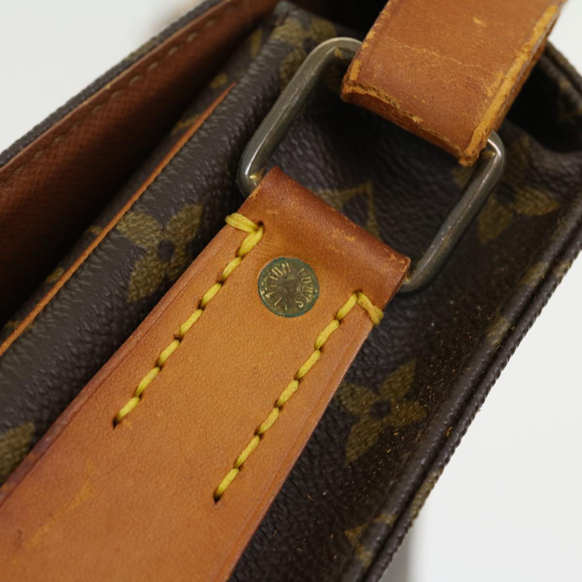 LOUIS VUITTON Monogram Cartouchiere GM Shoulder Bag M51252 LV 30833