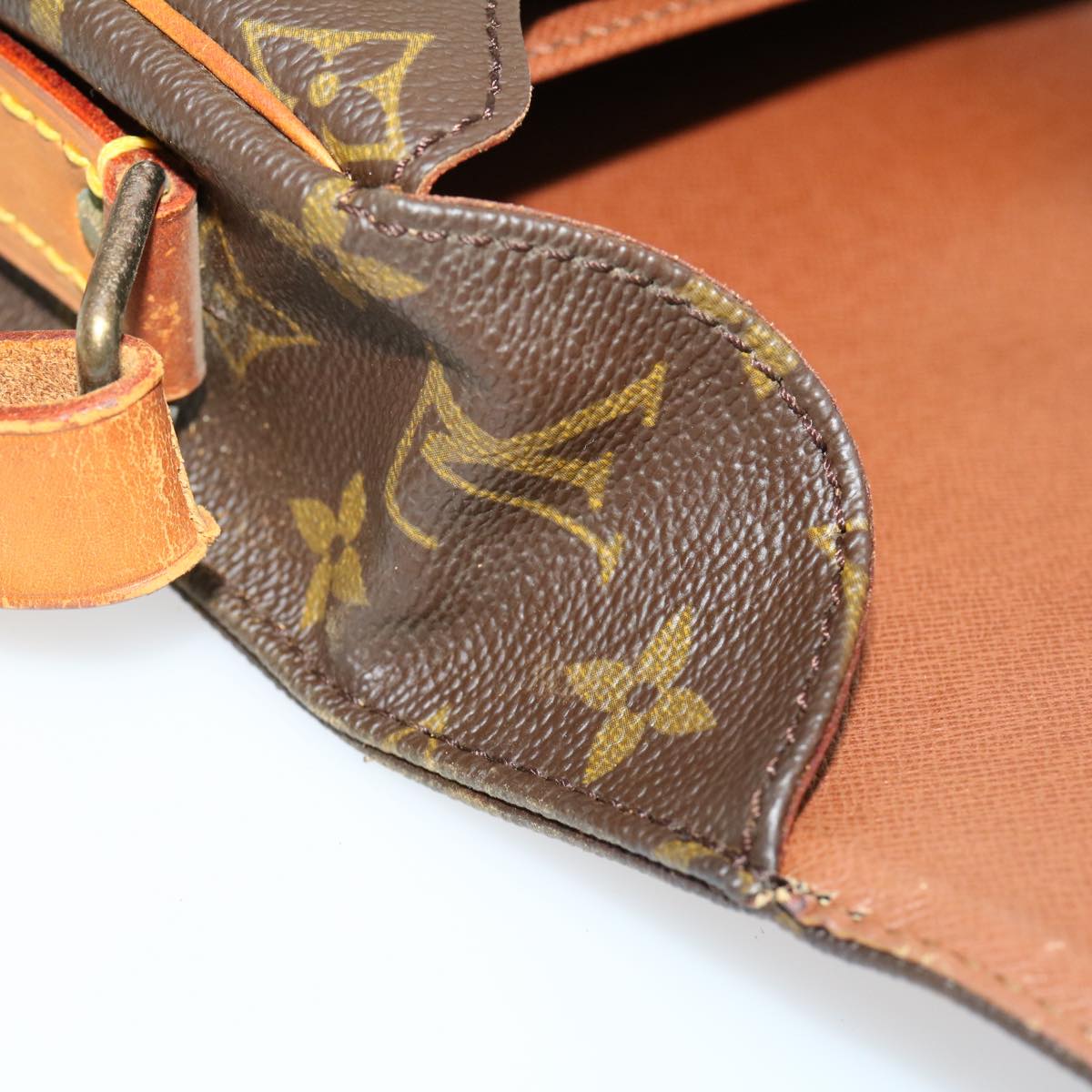LOUIS VUITTON Monogram Cartouchiere GM Shoulder Bag M51252 LV 30833