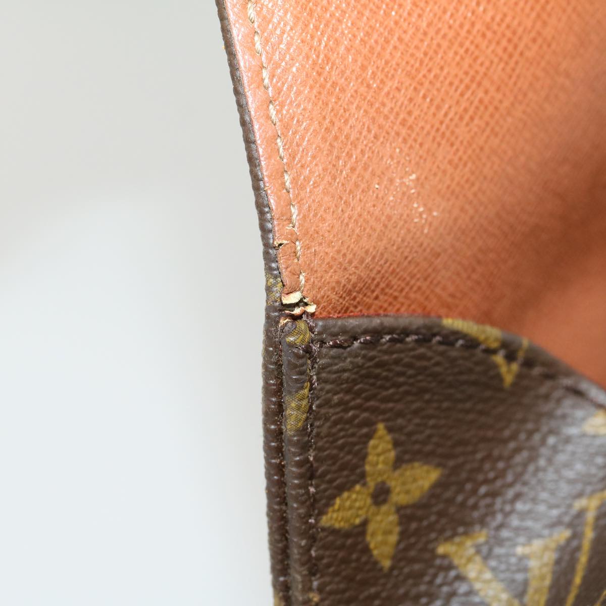 LOUIS VUITTON Monogram Cartouchiere GM Shoulder Bag M51252 LV 30833