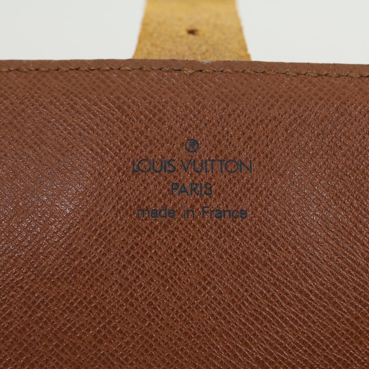 LOUIS VUITTON Monogram Cartouchiere GM Shoulder Bag M51252 LV 30833