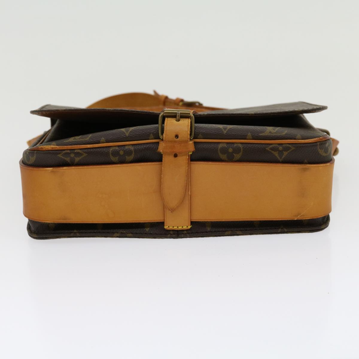 LOUIS VUITTON Monogram Cartouchiere GM Shoulder Bag M51252 LV 30833