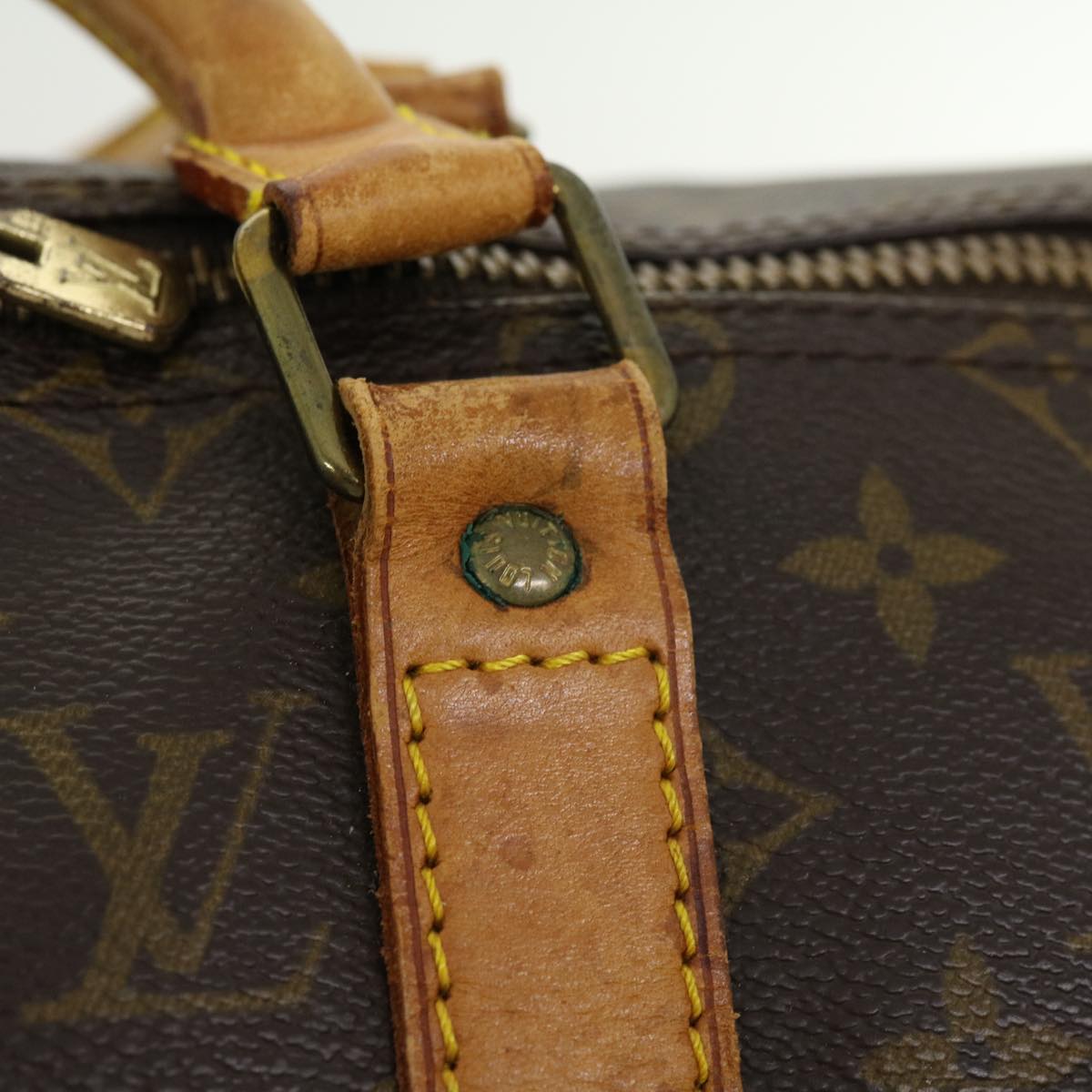LOUIS VUITTON Monogram Keepall 50 Boston Bag M41426 LV 30834