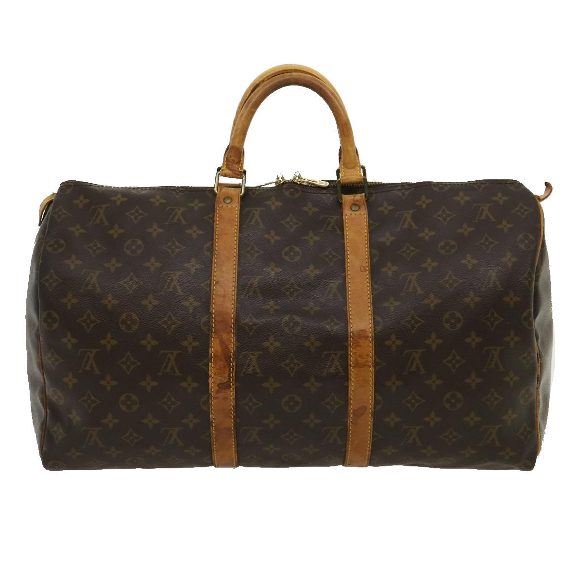 LOUIS VUITTON Monogram Keepall 50 Boston Bag M41426 LV 30834