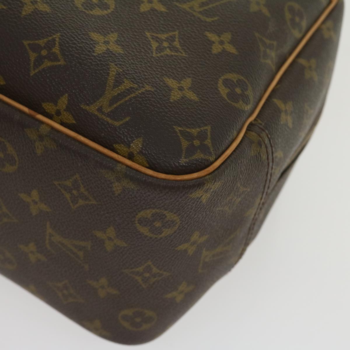 LOUIS VUITTON Monogram Deauville Hand Bag M47270 LV 30838
