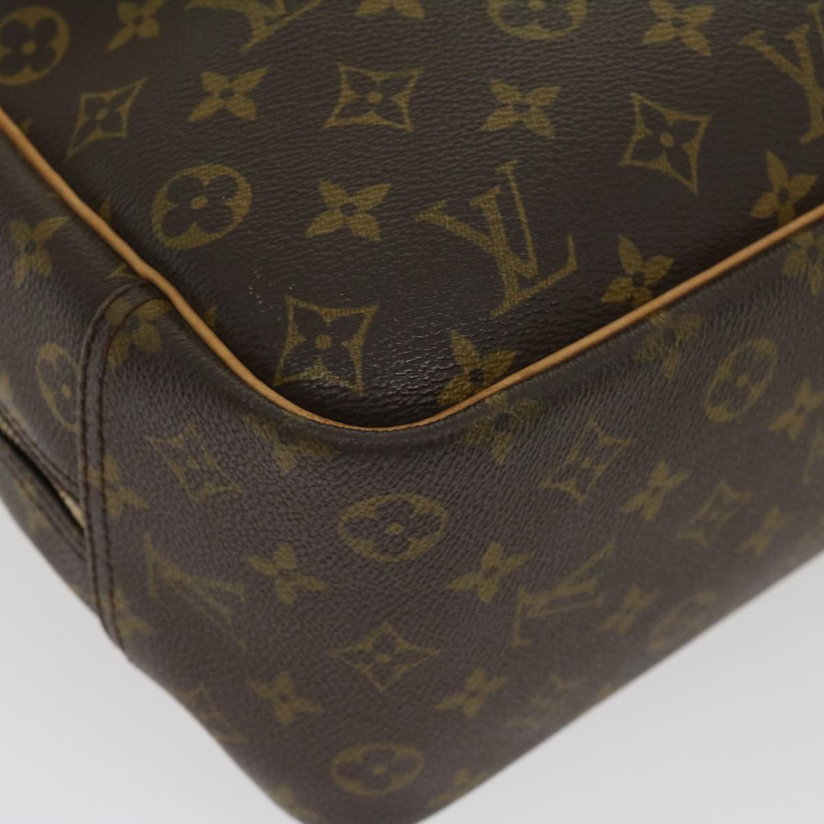 LOUIS VUITTON Monogram Deauville Hand Bag M47270 LV 30838