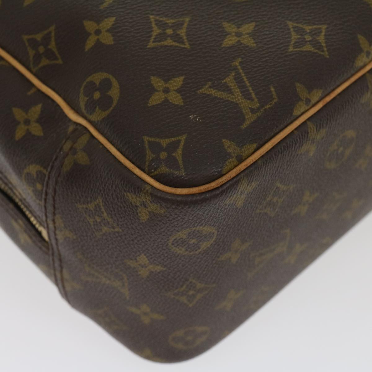 LOUIS VUITTON Monogram Deauville Hand Bag M47270 LV 30838