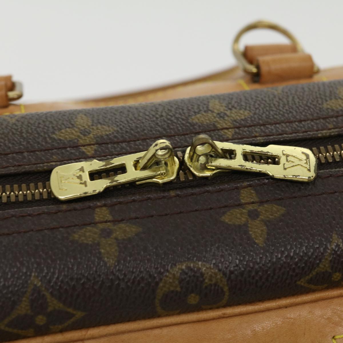 LOUIS VUITTON Monogram Deauville Hand Bag M47270 LV 30838