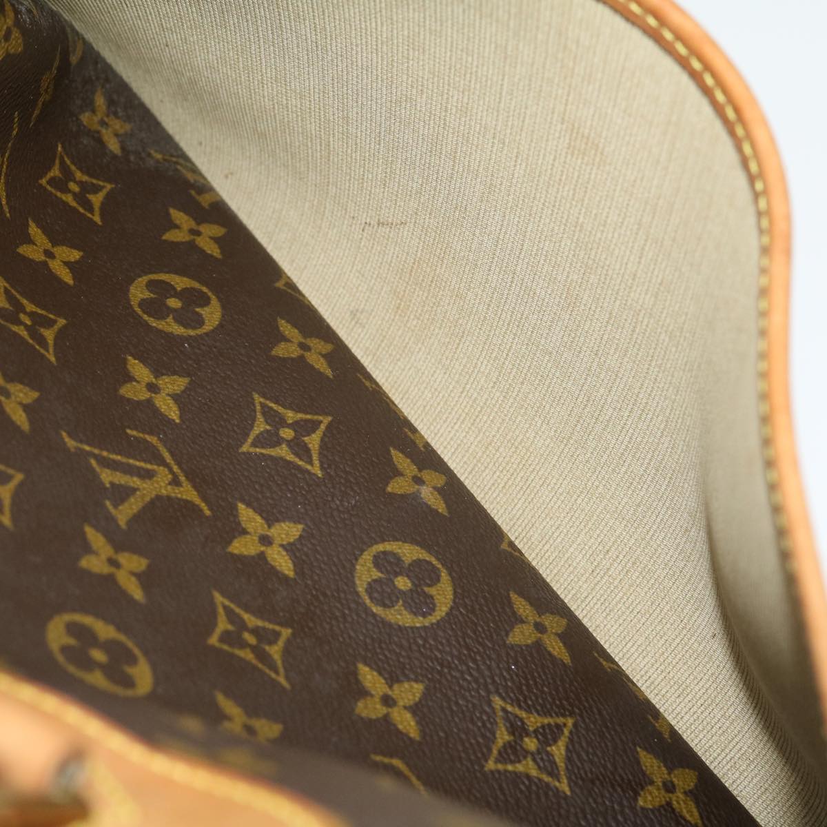 LOUIS VUITTON Monogram Deauville Hand Bag M47270 LV 30838