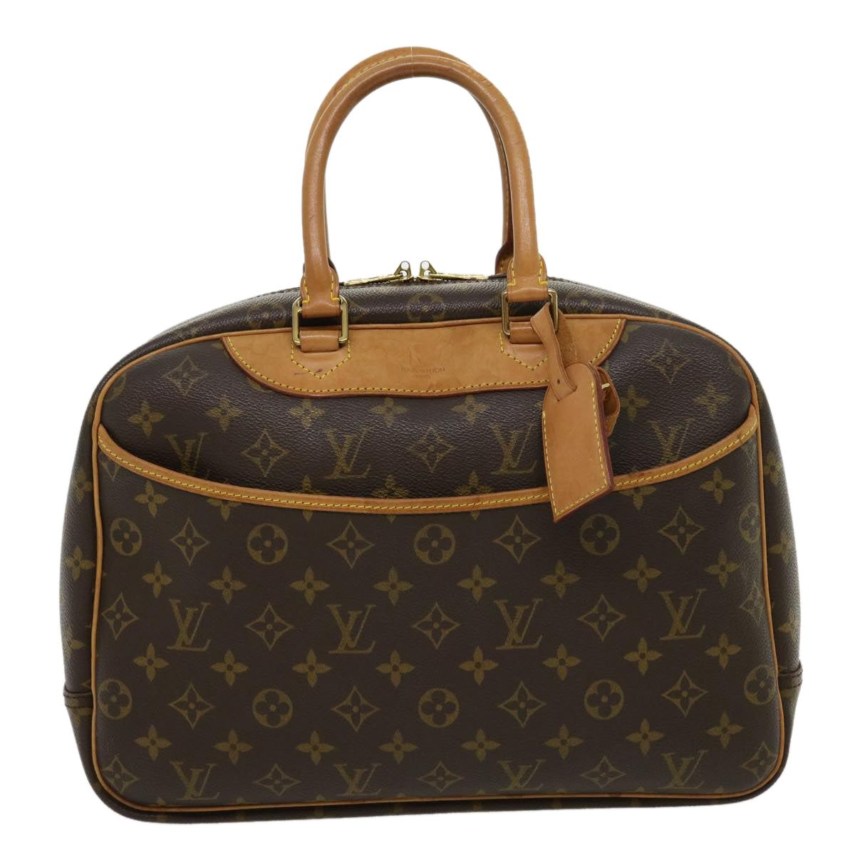 LOUIS VUITTON Monogram Deauville Hand Bag M47270 LV 30838