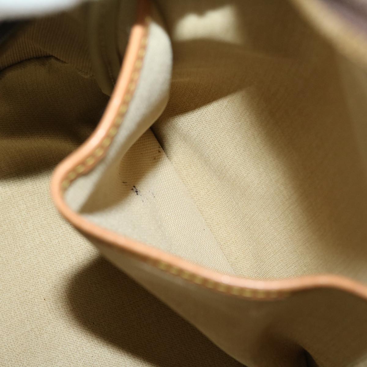 LOUIS VUITTON Monogram Deauville Hand Bag M47270 LV 30838