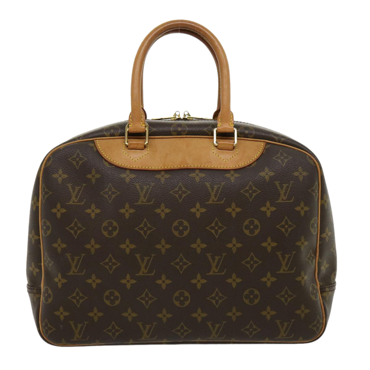 LOUIS VUITTON Monogram Deauville Hand Bag M47270 LV 30838