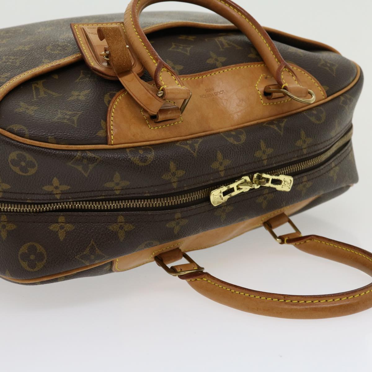 LOUIS VUITTON Monogram Deauville Hand Bag M47270 LV 30838