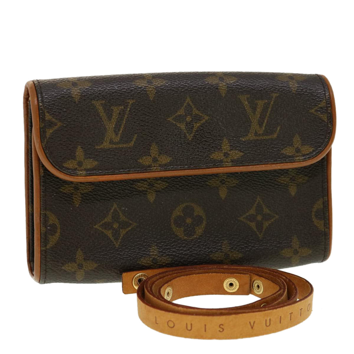 LOUIS VUITTON Monogram Pochette Florentine Waist Bag N51856 LV 30862