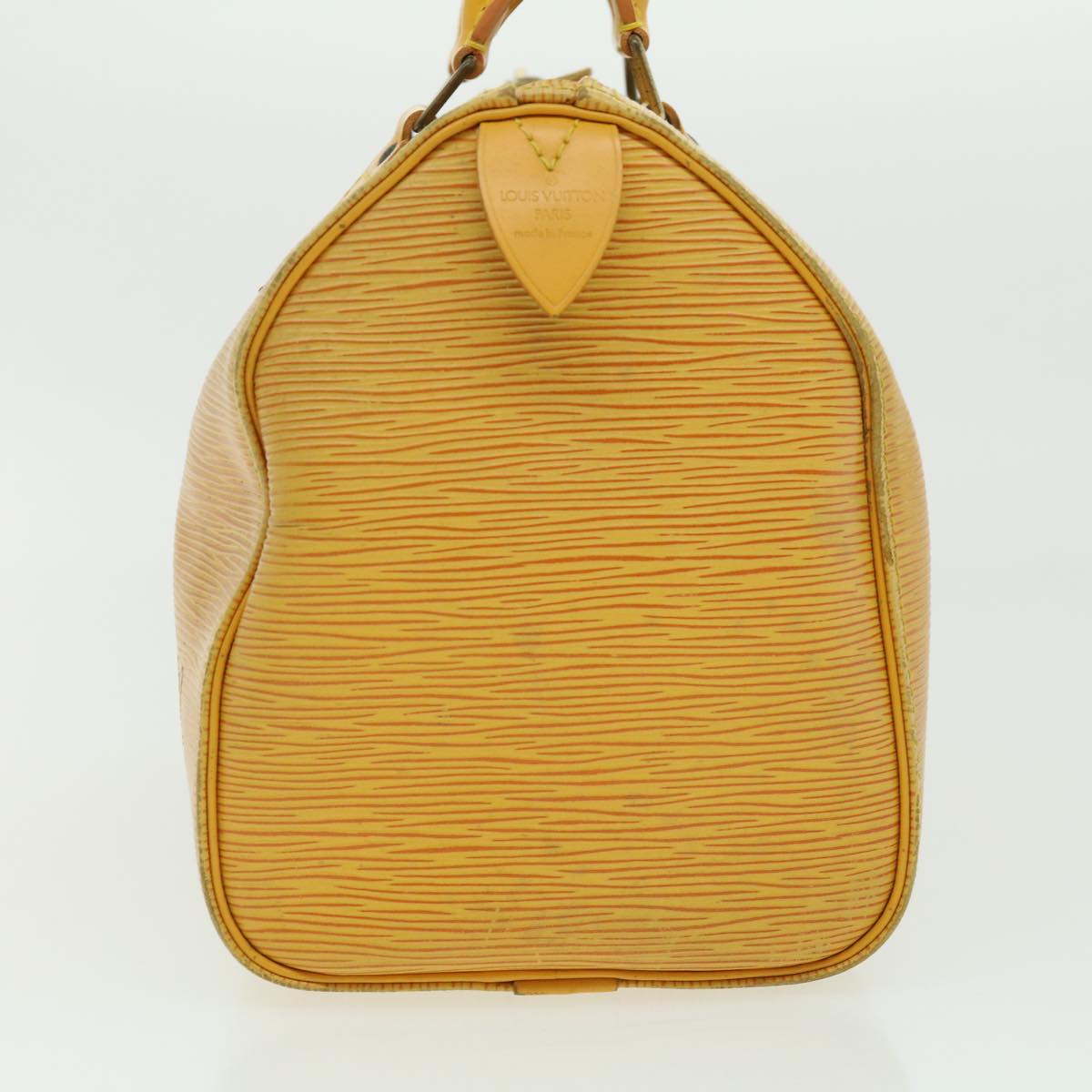 LOUIS VUITTON Epi Speedy 25 Hand Bag Yellow M43019 LV 30864