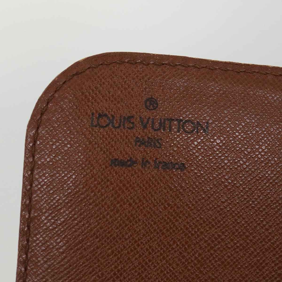 LOUIS VUITTON Monogram Cartouchiere MM Shoulder Bag M51253 LV 30876