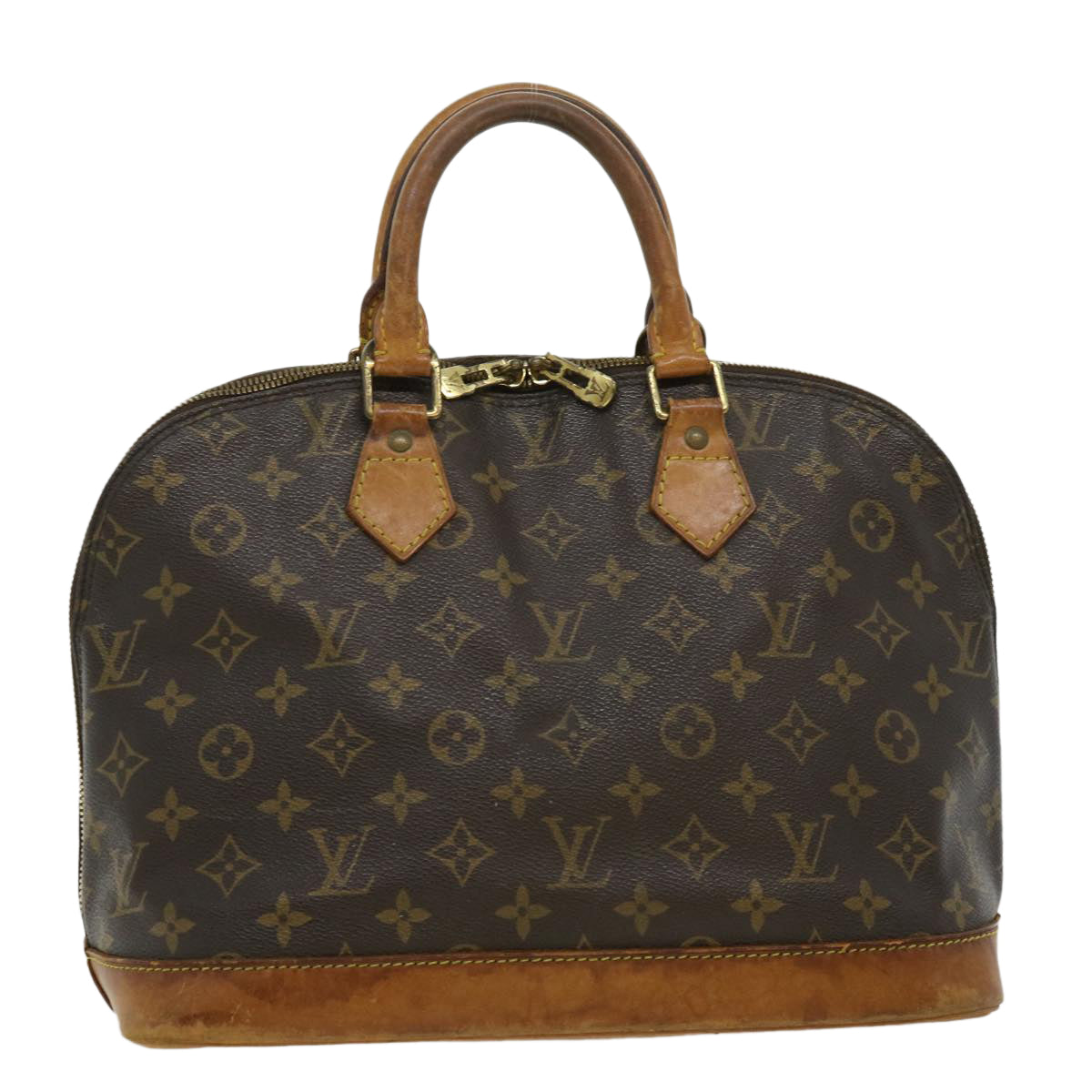 LOUIS VUITTON Monogram Alma Hand Bag M51130 LV 30878