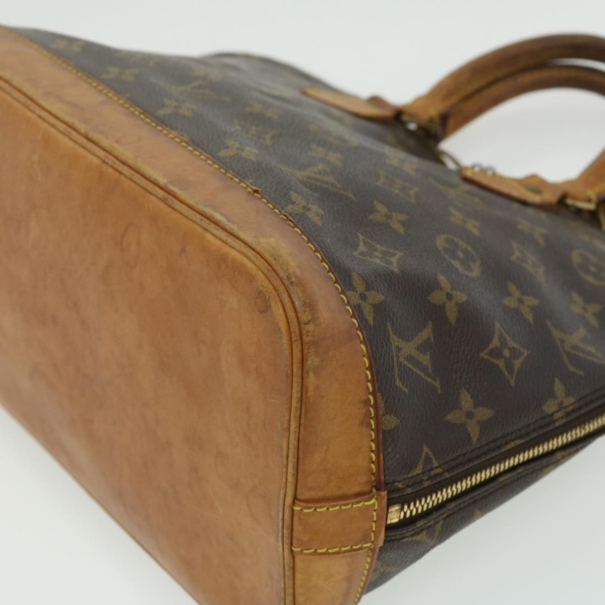 LOUIS VUITTON Monogram Alma Hand Bag M51130 LV 30878