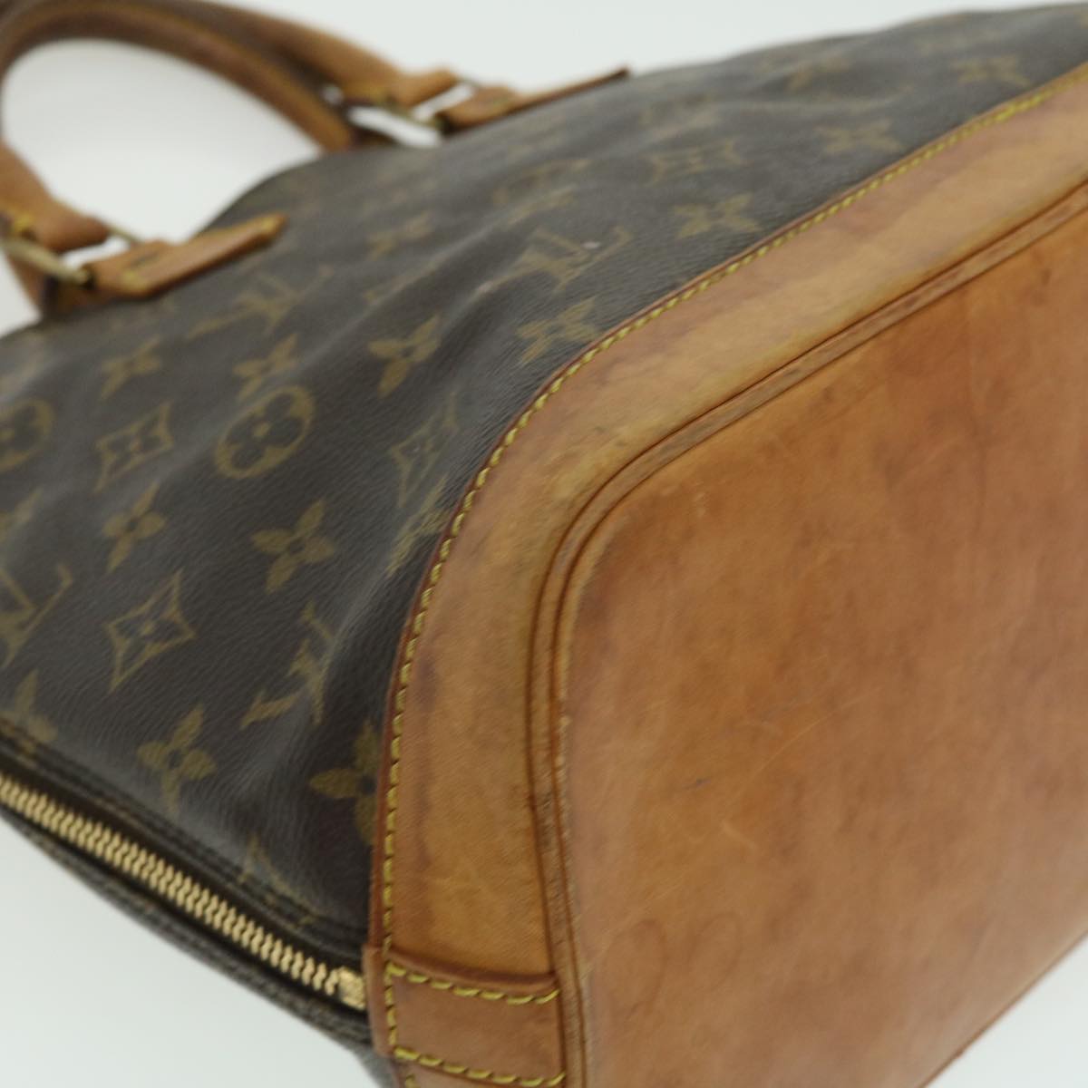 LOUIS VUITTON Monogram Alma Hand Bag M51130 LV 30878