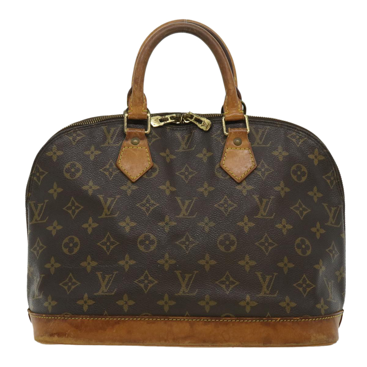 LOUIS VUITTON Monogram Alma Hand Bag M51130 LV 30878