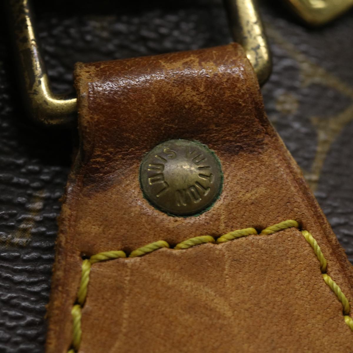 LOUIS VUITTON Monogram Alma Hand Bag M51130 LV 30878