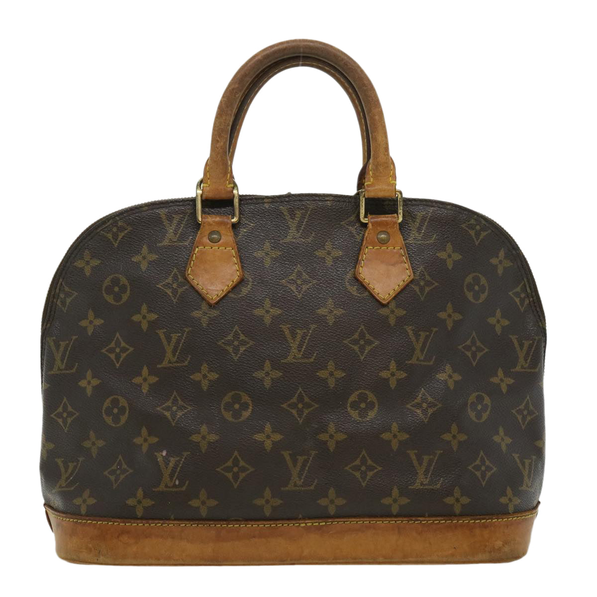 LOUIS VUITTON Monogram Alma Hand Bag M51130 LV 30878