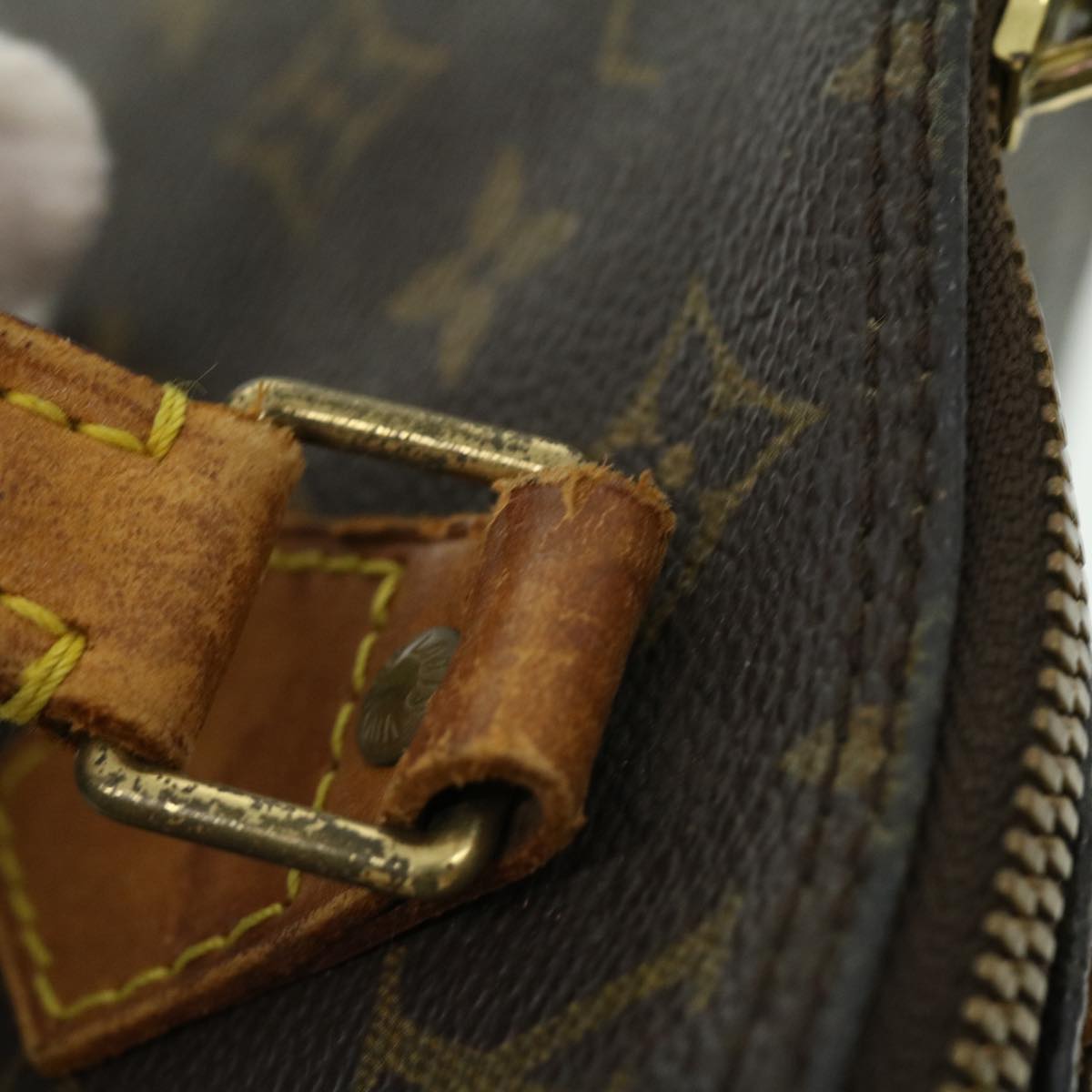 LOUIS VUITTON Monogram Alma Hand Bag M51130 LV 30878