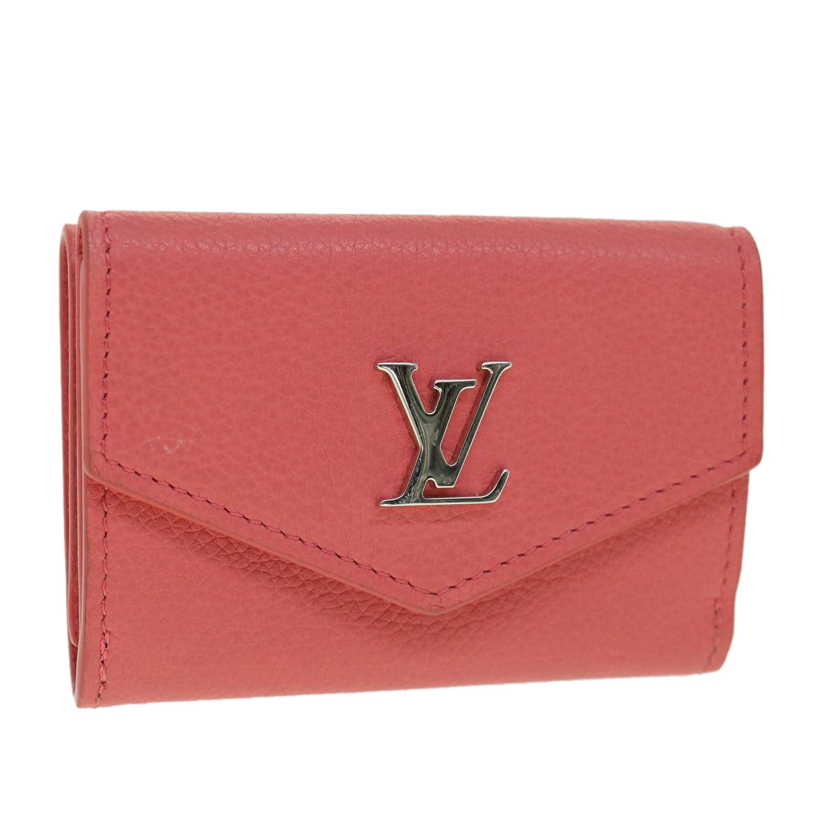LOUIS VUITTON Portefeuille Rock Mini Wallet Leather Pink M67858 LV 30932