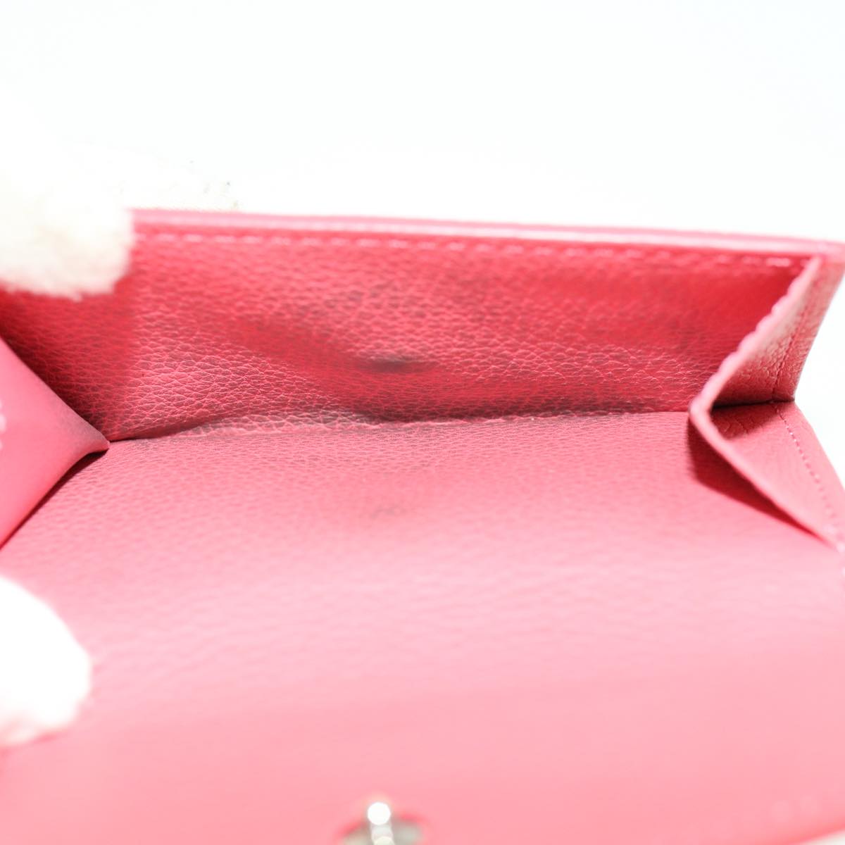 LOUIS VUITTON Portefeuille Rock Mini Wallet Leather Pink M67858 LV 30932