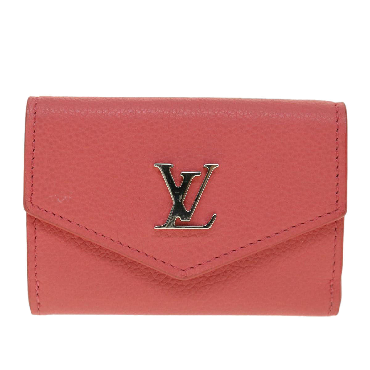 LOUIS VUITTON Portefeuille Rock Mini Wallet Leather Pink M67858 LV 30932