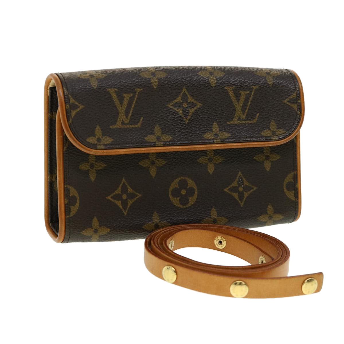 LOUIS VUITTON Monogram Pochette Florentine Waist Bag N51856 LV 30935