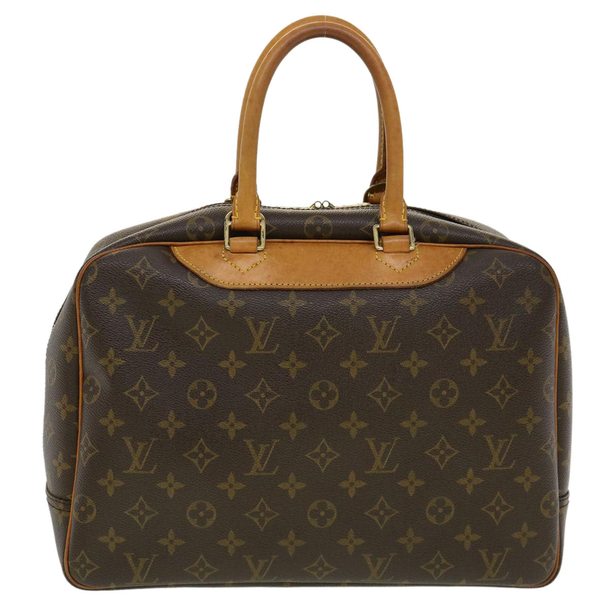 LOUIS VUITTON Monogram Deauville Hand Bag M47270 LV 30993