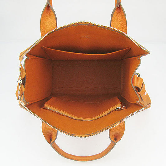 Luxury Hermes Toolbox 8076 Mens Orange Bag