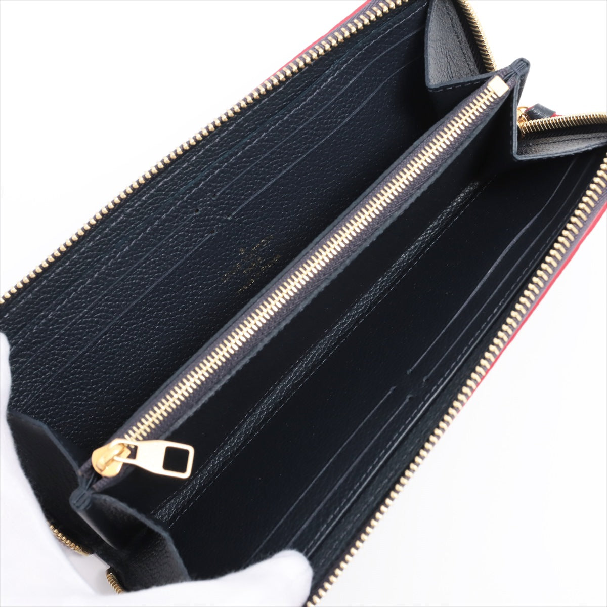 Louis Vuitton Amplant Portfolio Cremans M69415 Marine Round  Wallet