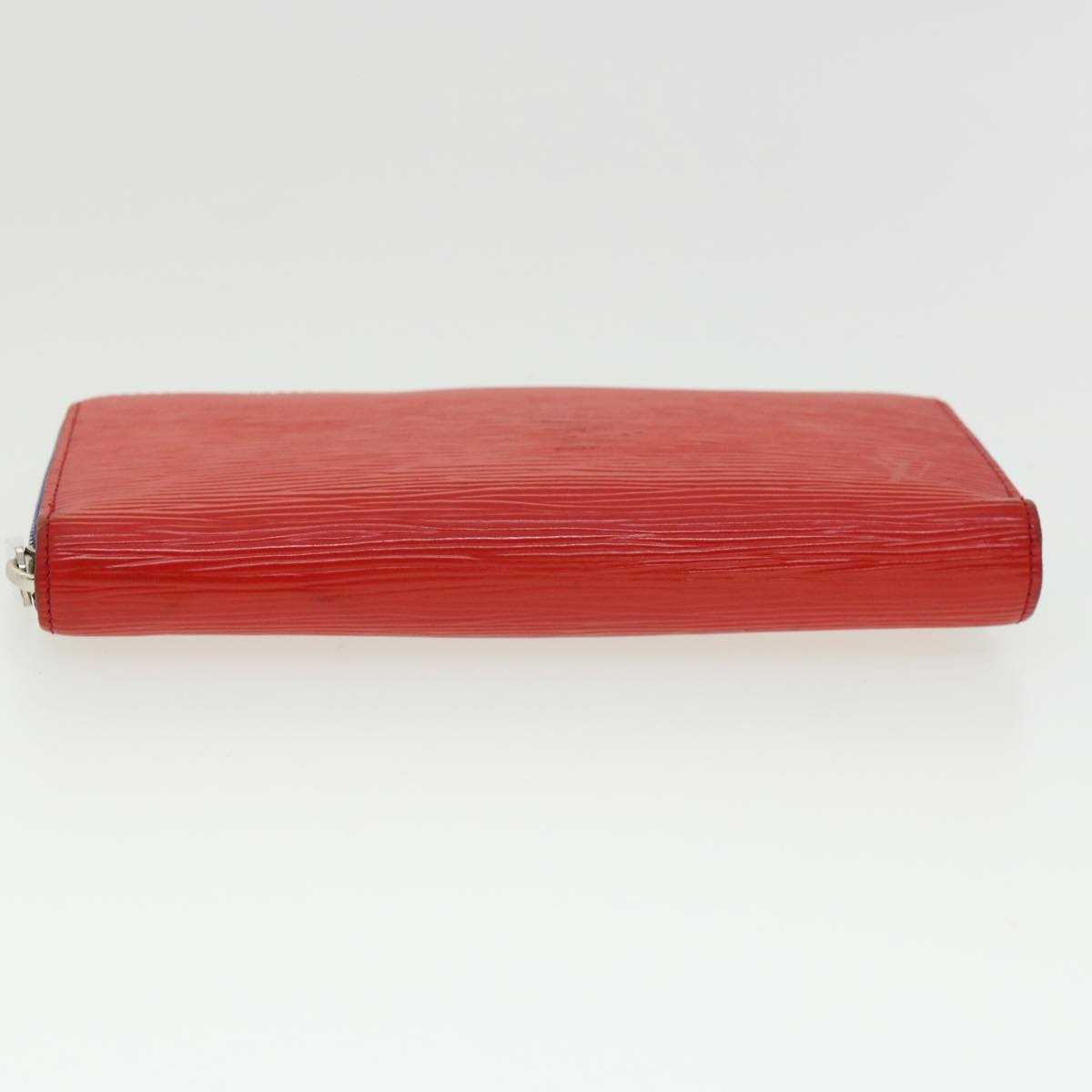 LOUIS VUITTON Epi Zippy Wallet Long Wallet Leather Red Blue M62304 LV 31053