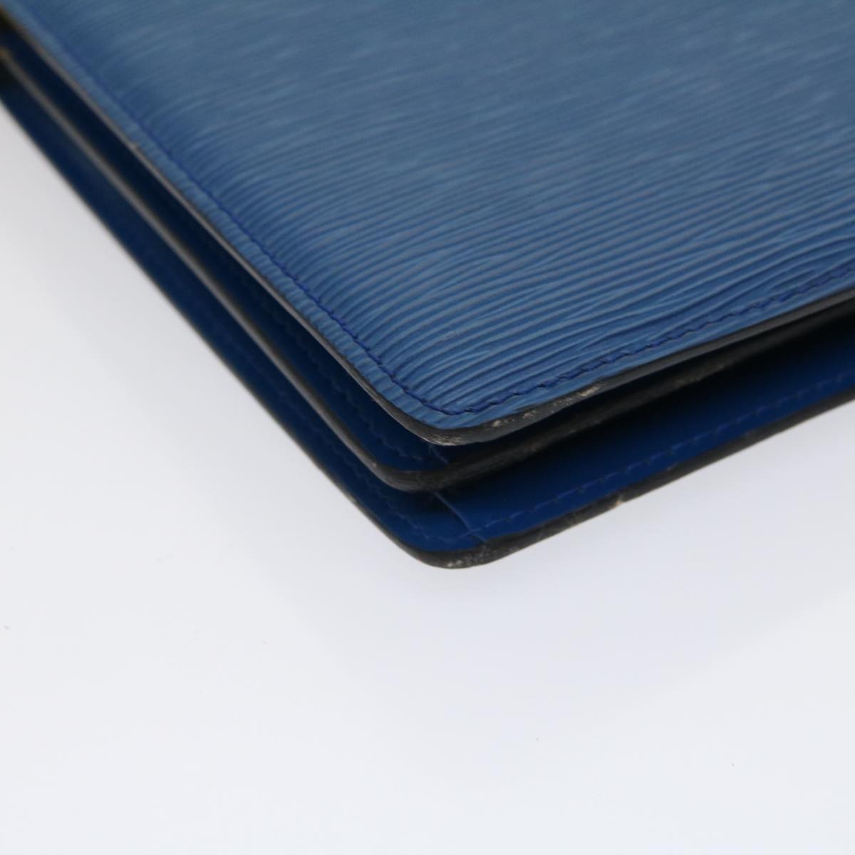 LOUIS VUITTON Epi Capucines Shoulder Bag Blue M52345 LV 31094