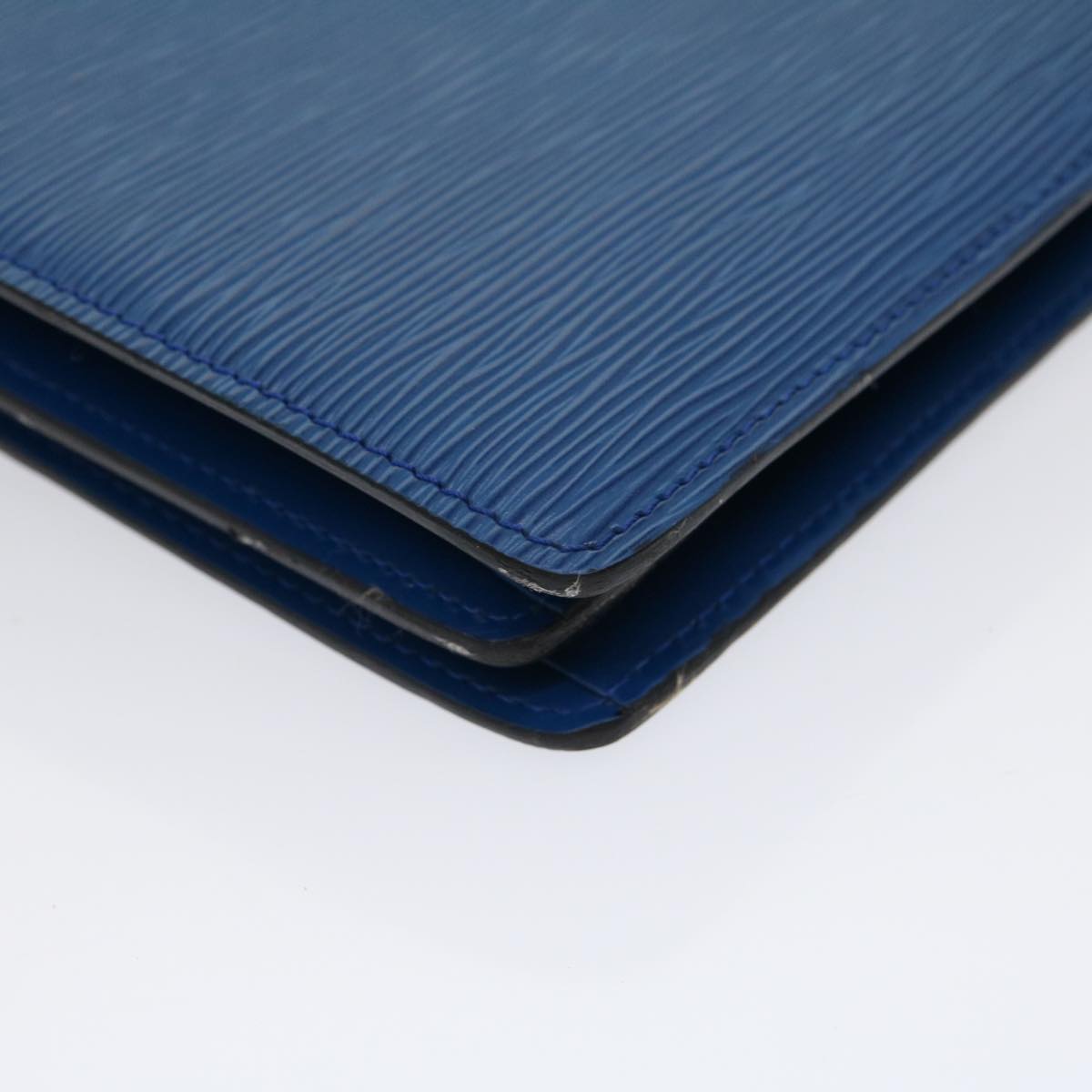 LOUIS VUITTON Epi Capucines Shoulder Bag Blue M52345 LV 31094