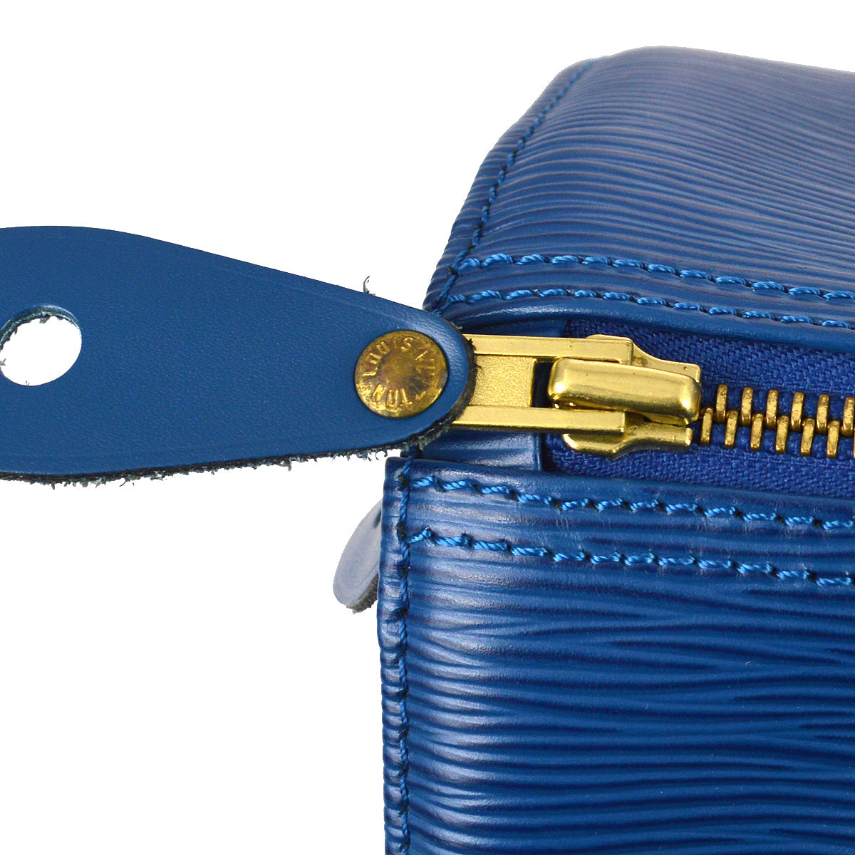 Louis Vuitton 1996 Blue Epi Speedy 25 M43015