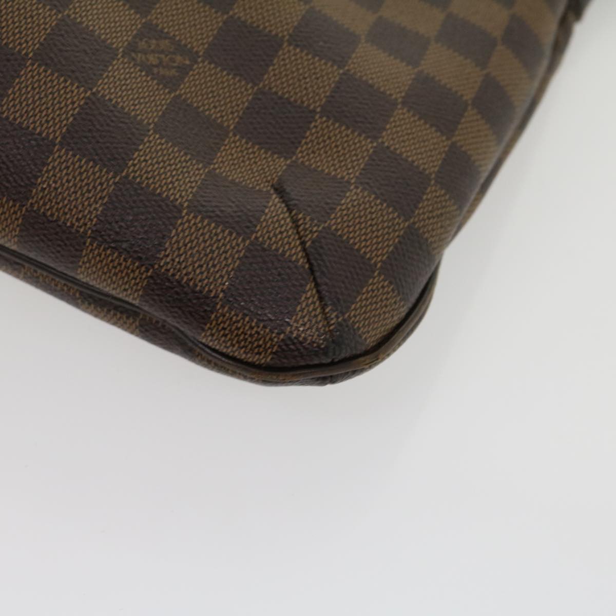 LOUIS VUITTON Damier Ebene Bloomsbury PM Shoulder Bag N42251 LV 31116
