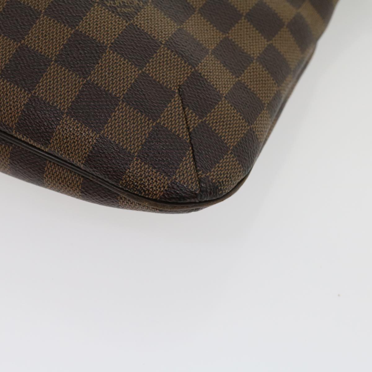 LOUIS VUITTON Damier Ebene Bloomsbury PM Shoulder Bag N42251 LV 31116
