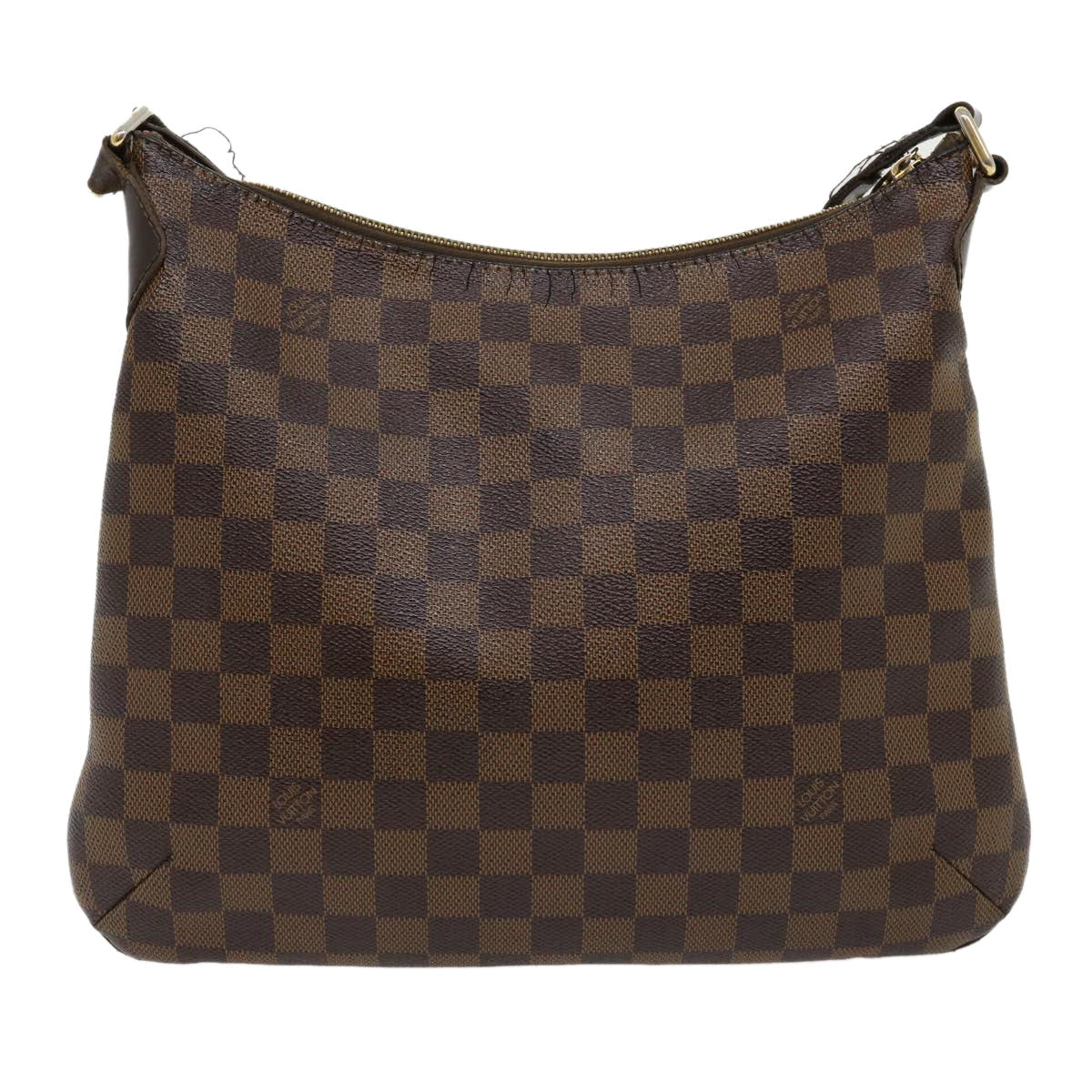 LOUIS VUITTON Damier Ebene Bloomsbury PM Shoulder Bag N42251 LV 31116