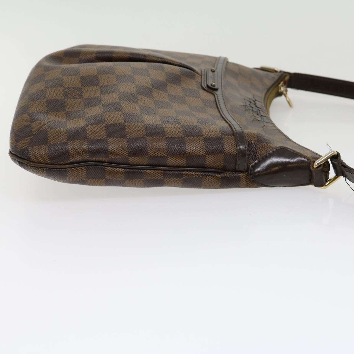 LOUIS VUITTON Damier Ebene Bloomsbury PM Shoulder Bag N42251 LV 31116