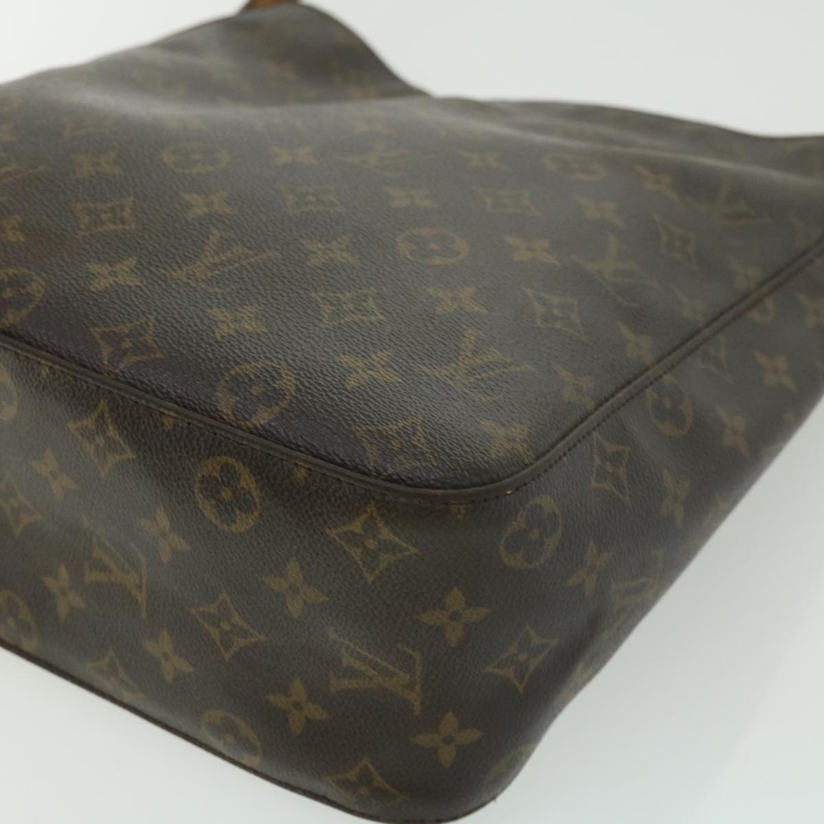 LOUIS VUITTON Monogram Looping GM Shoulder Bag M51145 LV 31153