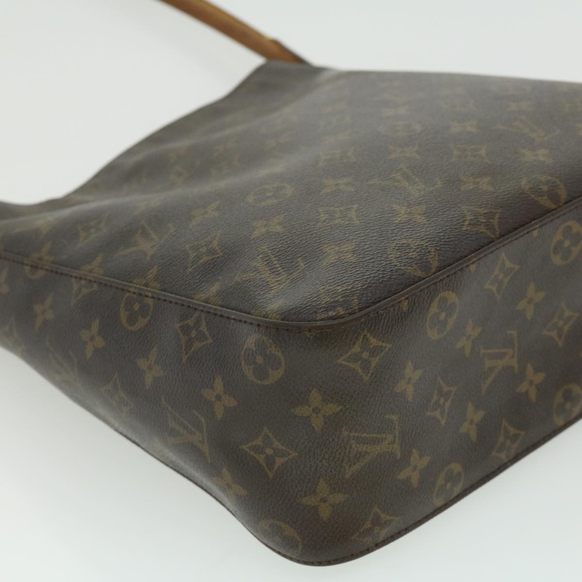LOUIS VUITTON Monogram Looping GM Shoulder Bag M51145 LV 31153
