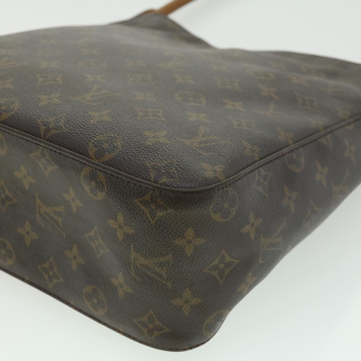 LOUIS VUITTON Monogram Looping GM Shoulder Bag M51145 LV 31153