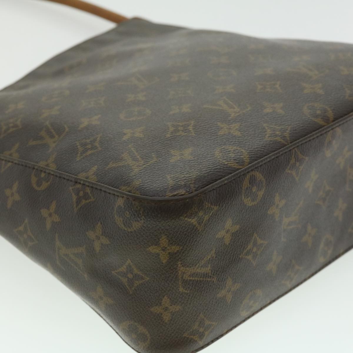 LOUIS VUITTON Monogram Looping GM Shoulder Bag M51145 LV 31153